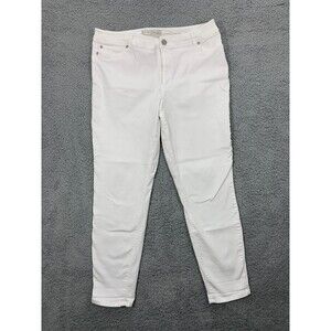 EST. 1946 Denim Contemporary 14 White Jeans 4 Pocket Design